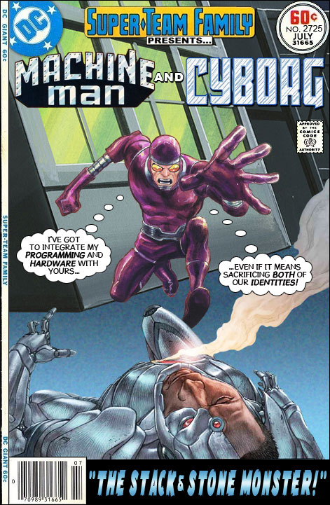 Super-Team Family: The Lost Issues!: Machine Man and Cyborg