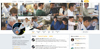 A screenshot of the Oakland University Center for Biomedical Research Twitter page.