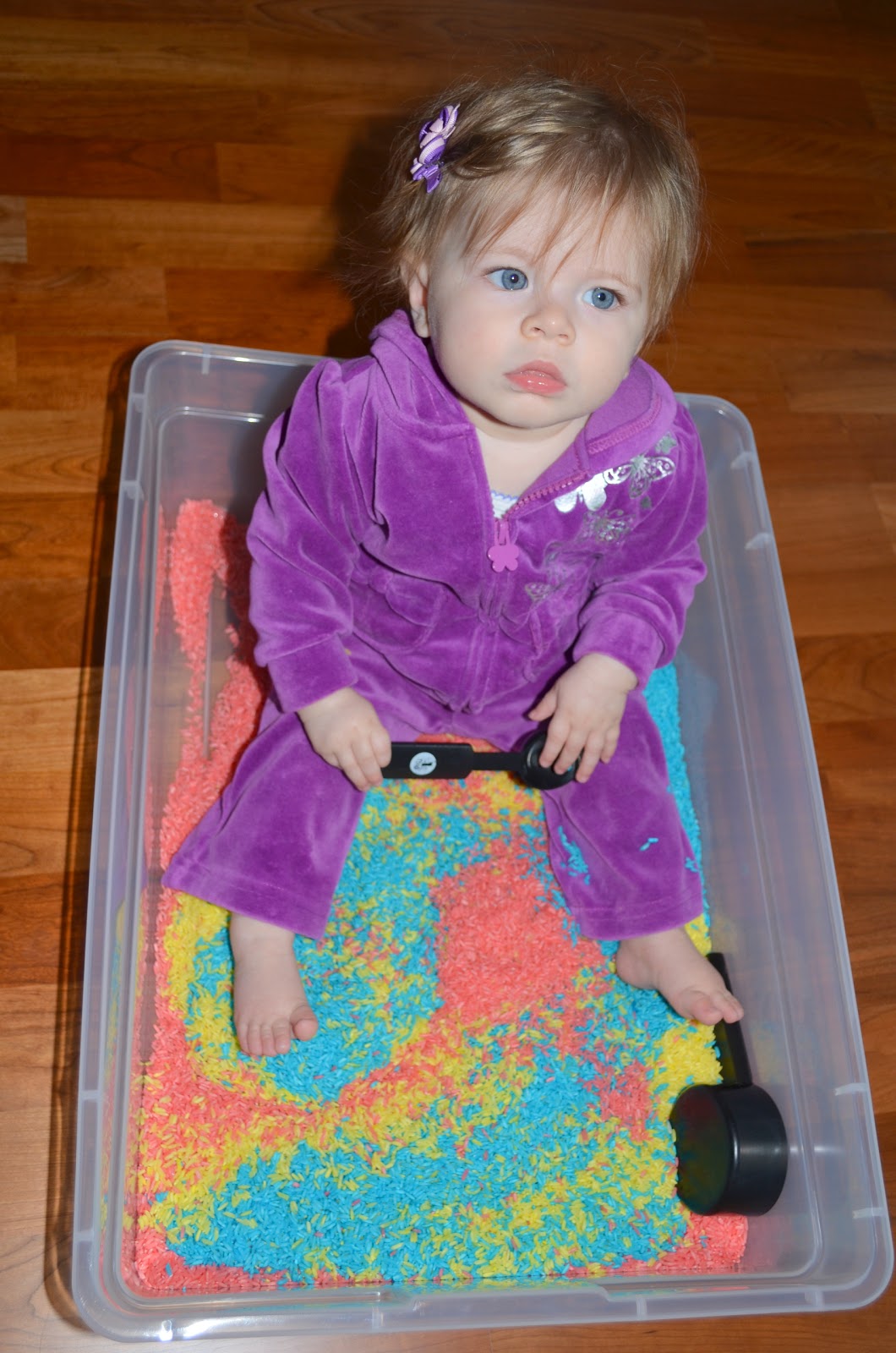 MOM.b.a. - Master's of my Baby Abilities: Activity: Rainbow Rice ...
