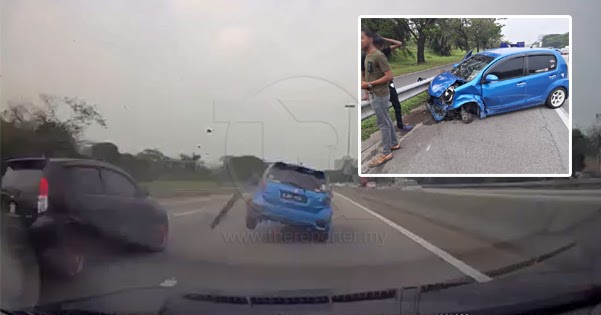 Video Haa Lumba Lagi Pastu Nak Motong Tak Reti Bajet Space Netizen Kecam Pemandu Myvi Pandu Melulu Sehingga Menyebabkan Kemalangan The Reporter