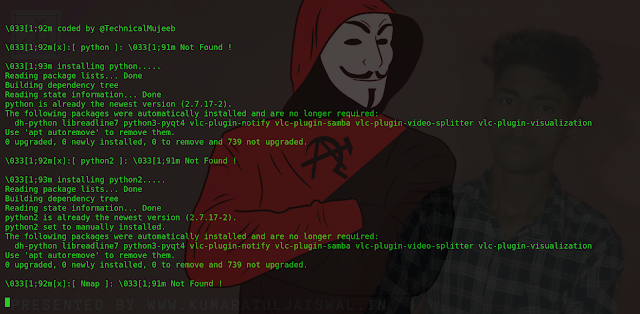 TM web vulnerability scanning tool  by kumaratuljaiswal.in or www.hackingtruth.in