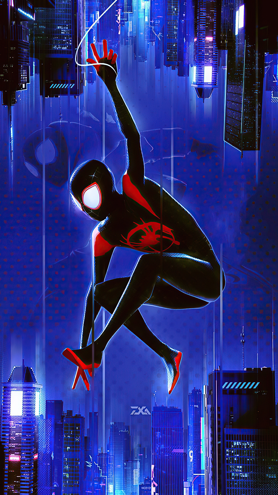 Marvels SpiderMan Miles Morales Phone Wallpaper by Yadvender Singh Rana   Mobile Abyss