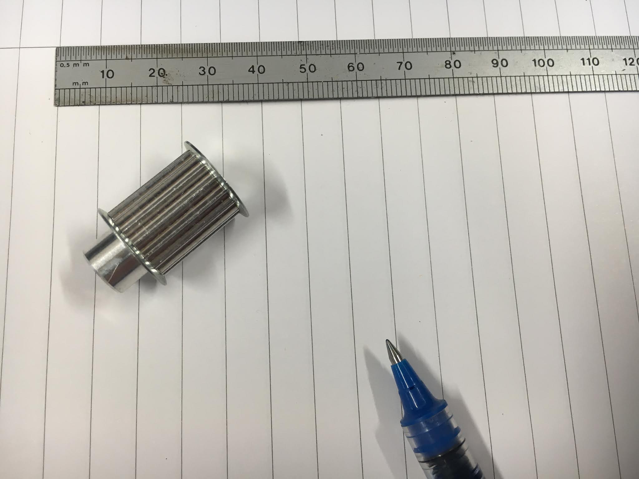 The Mighty Shiz Machining the cross slide servo motor pulley and adaptor