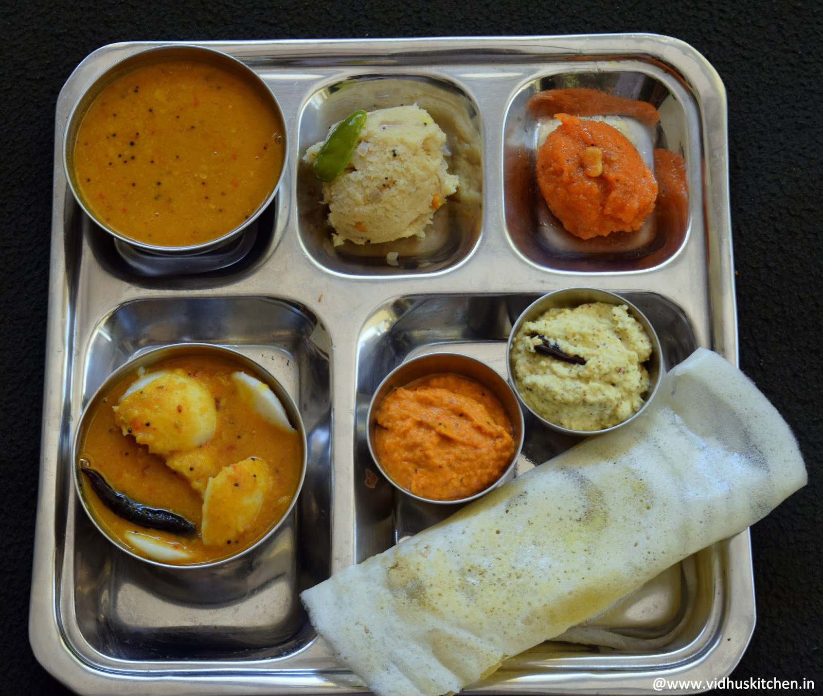 Vidhu S Kitchen Saravana Bhavan Style Mini Tiffin