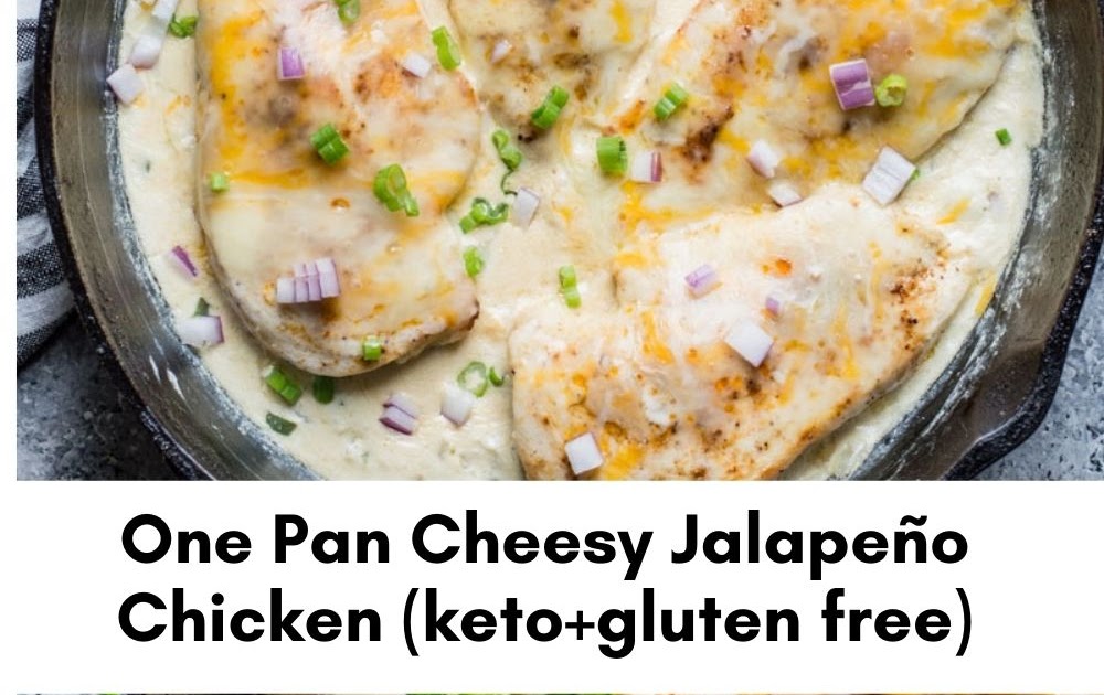 One Pan Keto Cheesy Jalapeño Chicken yanny bakes