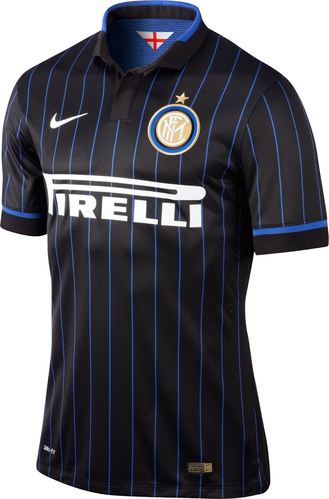 los fans de fútbol: Nueva camisetas de futbol del Inter Milan para la temporada 2014 2015