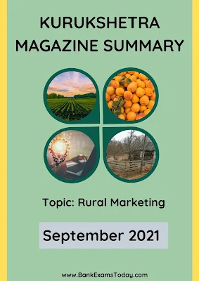 Kurukshetra Magazine Summary: September 2021