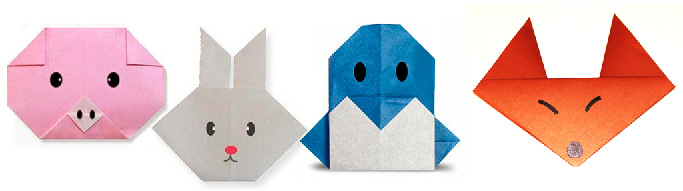🟢 Cómo hacer ANIMALES de papel, Origami Fácil ✓