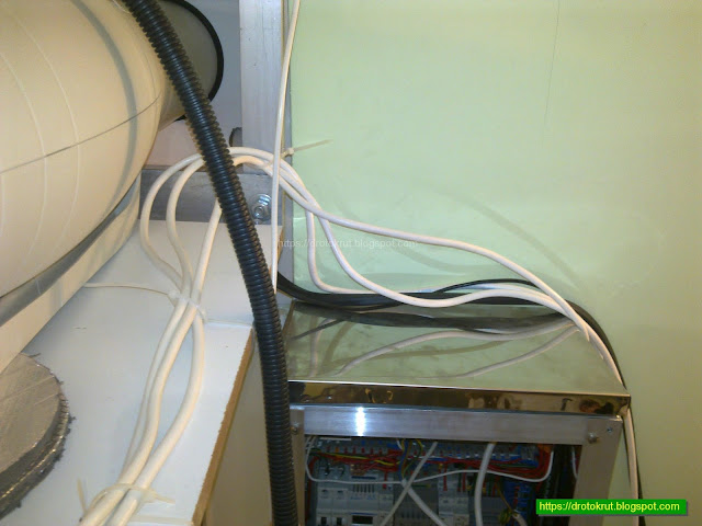Подключение электрического канального воздухонагревателя для круглых каналов в шкаф автоматики приточной вентиляции