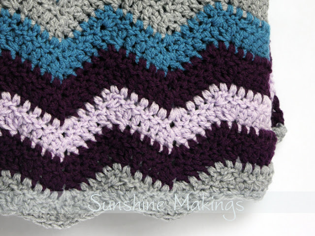 Chevron Baby Blanket