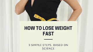 HOW TO LOSE WEIGHT FAST: 3 SIMPLE STEPS, BASED ON SCIENCE