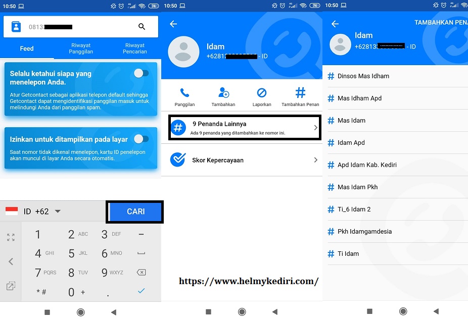 Cara mengetahui nama kontak kita dihp orang lain - Blog Orang IT
