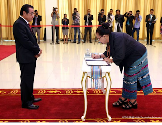 PR Lú Olo Fó Pose ba Olandina Caeiro