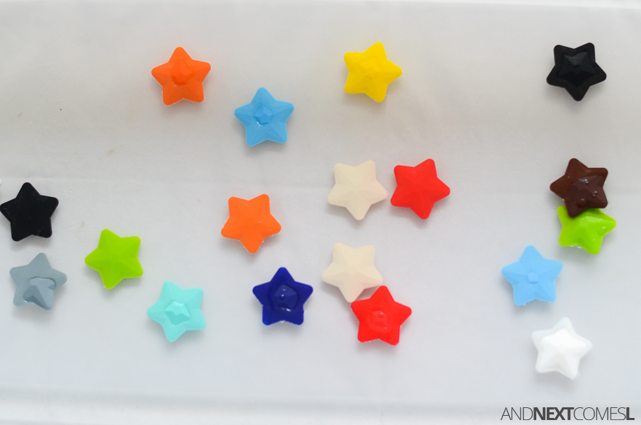 Bobbing for Stars Sensory Bin And Next Comes L Hyperlexia Resources