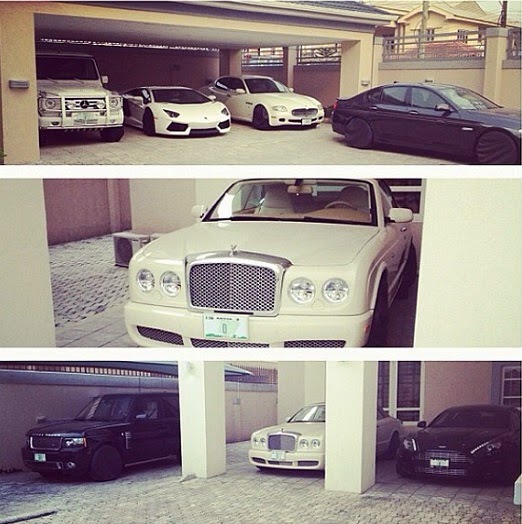 expensive cars lekki house garage