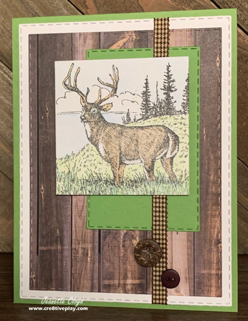 Cre8tive Play: Stamp What? Noble Deer