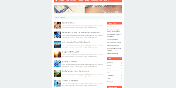 Nubie Fast template blogger responsive