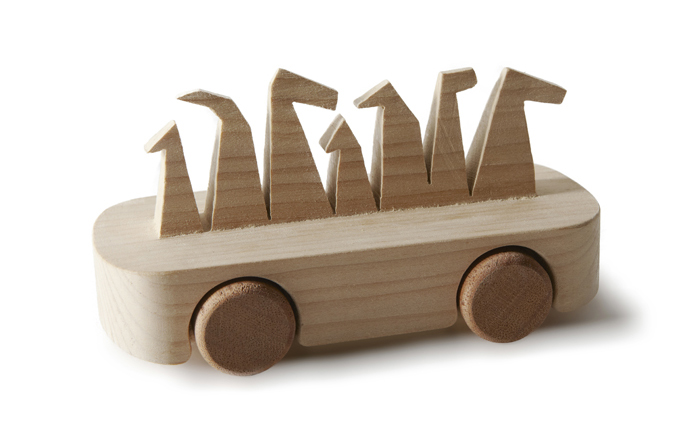 Duilo Forti 100 Wooden Toy cars