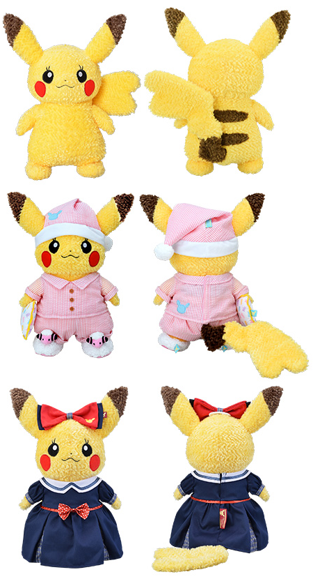female pikachu plush