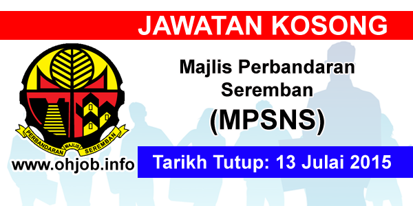 Jawatan Kosong Majlis Perbandaran Seremban (MPSNS) (13 