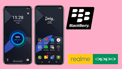Tema BlackBerry Os Untuk Realme dan Oppo ColorOs