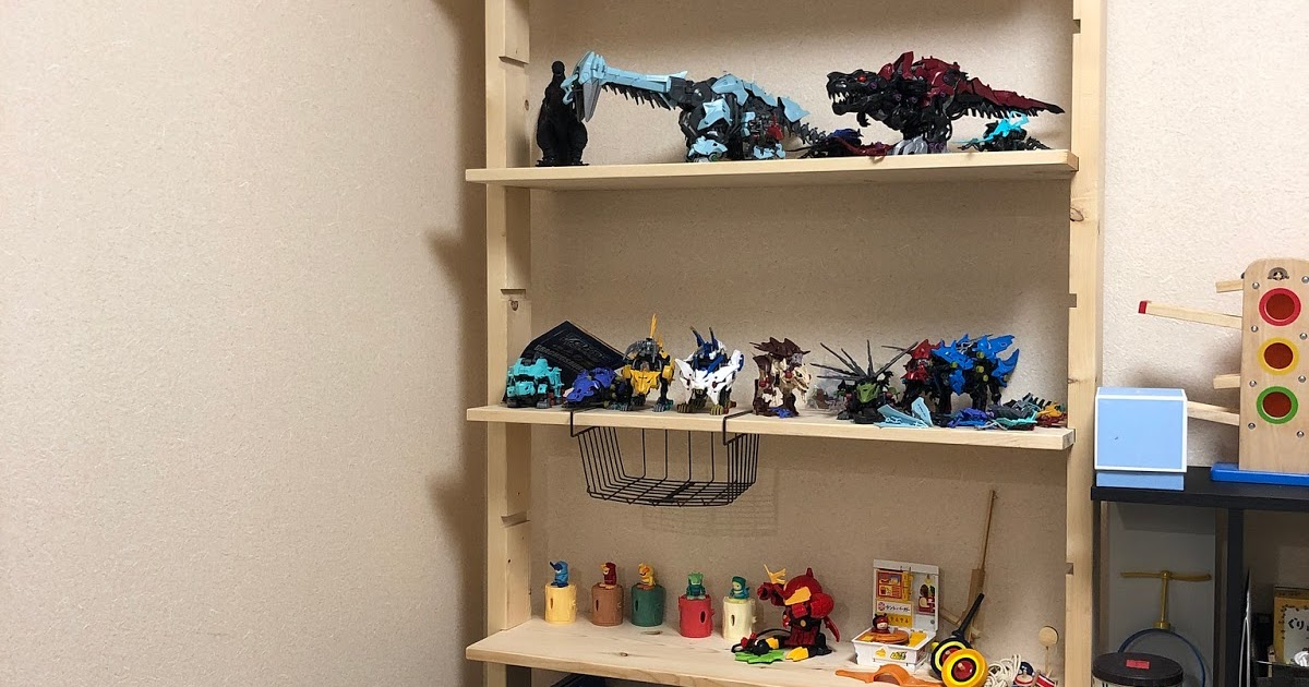 子供部屋の棚を作ってみたカモノハシ通信3