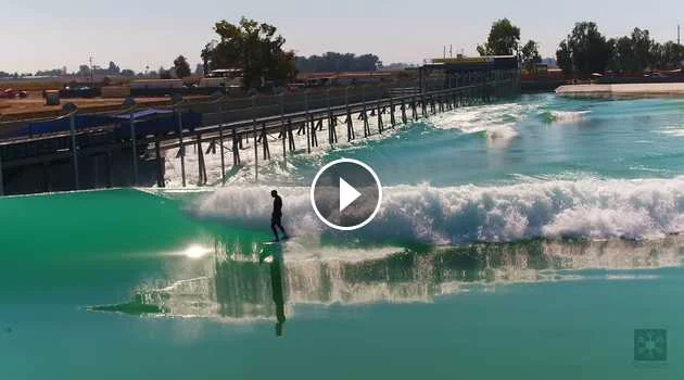 Kelly Slater rips at his Surf Ranch