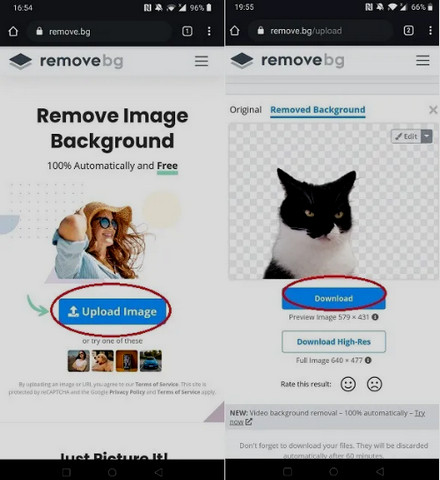 صورة موقع remove.bg