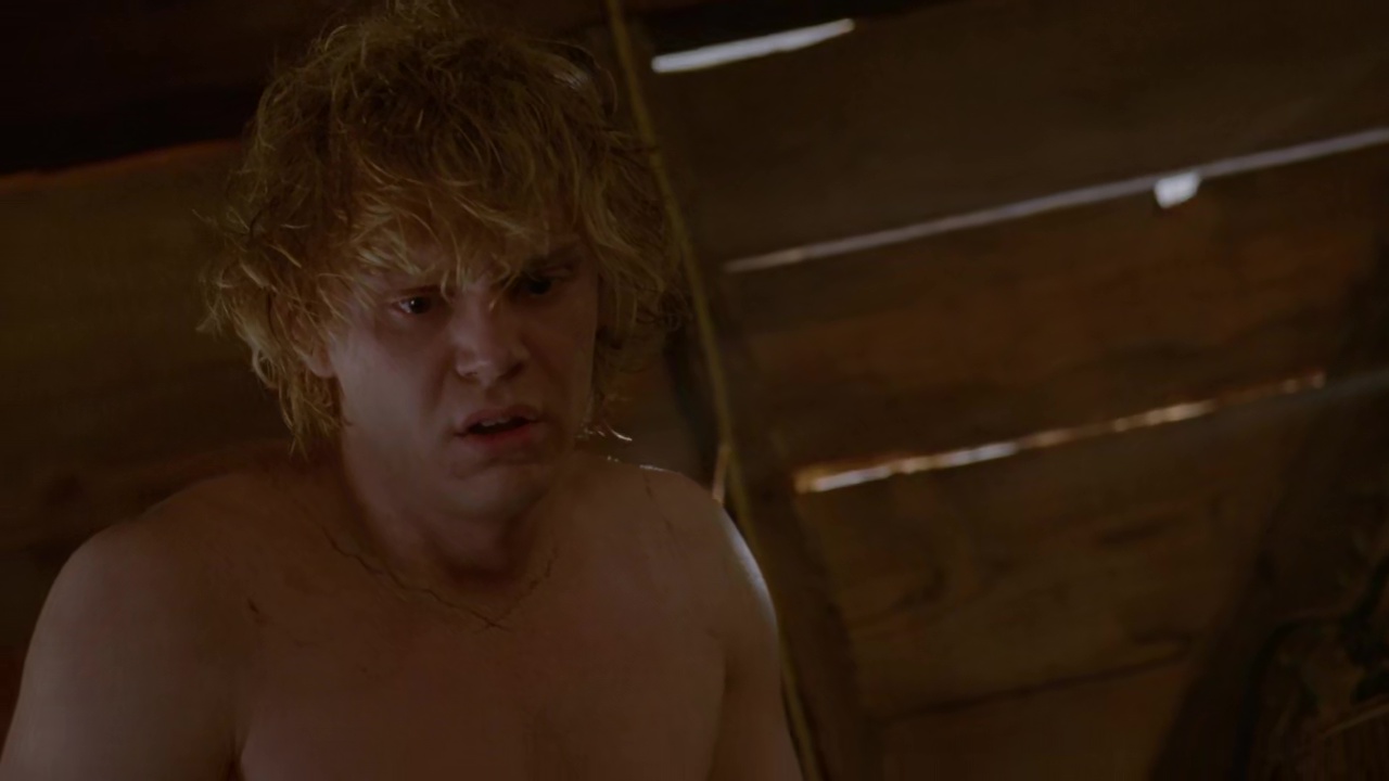 ausCAPS: Evan Peters nude in American Horror Story: Coven 3-06 The Axeman  Cometh