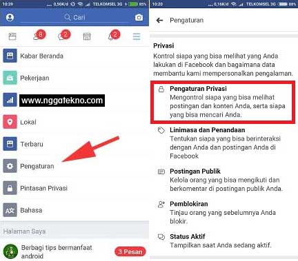 Cara Menyembunyikan Tanggal Lahir Ulang Tahun Di Facebook Lite Nggatekno