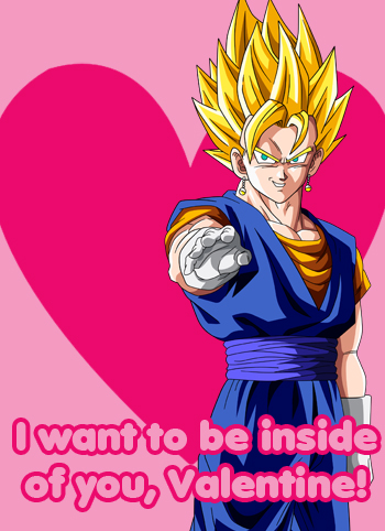 The Dragon Blog: Dragon Ball Valentines Cards 2016