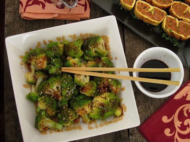 Брокколи с устричным соусом