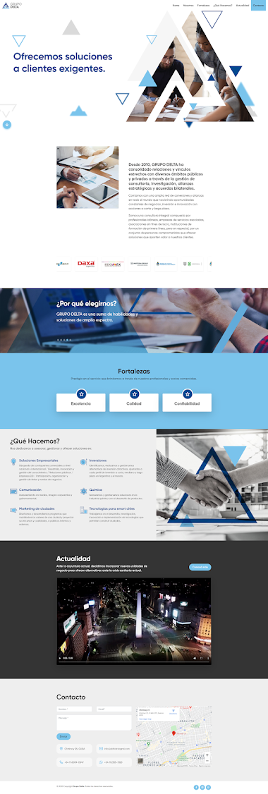 Website - Grupo Delta