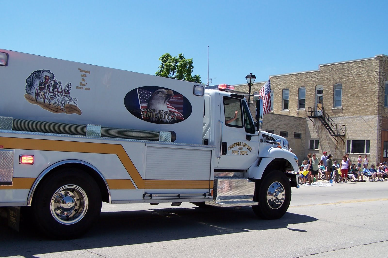 WISSUP = WISCONSIN SPEAKS UP Campbellsport, WI An OldFashioned 4th