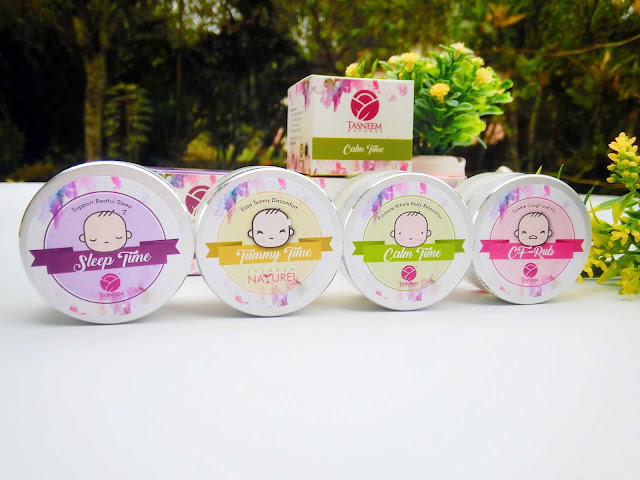 Tasneem Naturel Balm Melegakan  Masalah Kembung dan Selesema Bayi