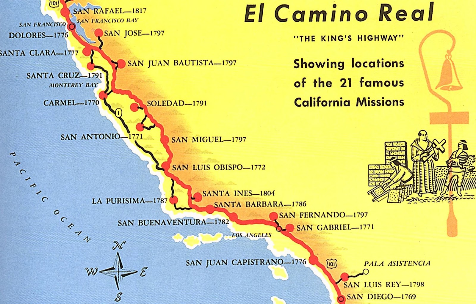 Carmel by the Sea Mission Ranch, Mission Trails Park, Mission Basilica