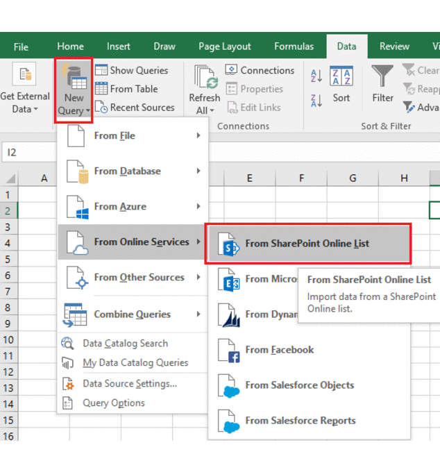 Power View report in SharePoint Explore Microsoft 365