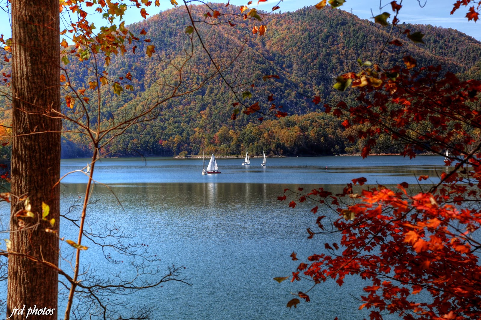 Just A Pic "Sailing On Watauga Lake"