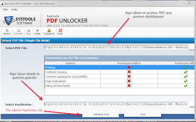  Desbloquea PDF- pdf unlocker