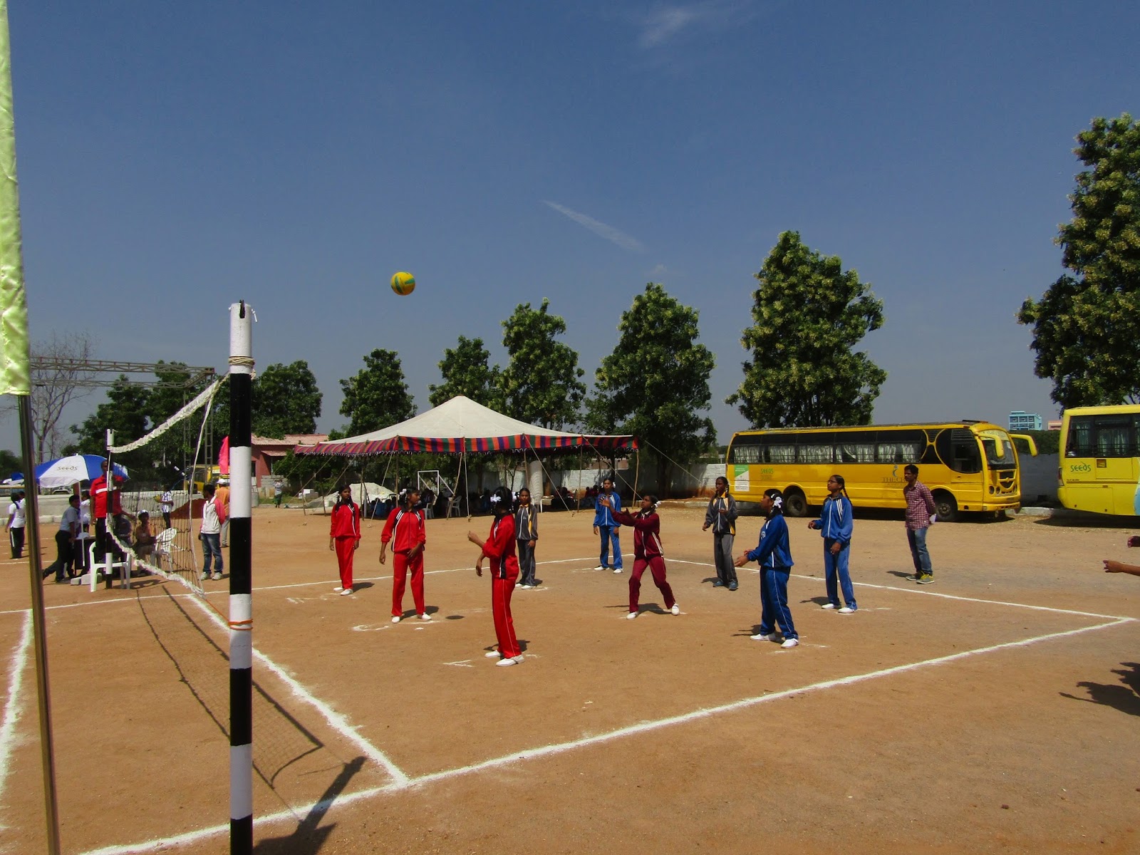The Creek School INTER SCHOOL THROW BALL TOURNAMENT Mercury