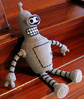 PATRON GRATIS BENDER ROBOT FUTURAMA AMIGURUMI 7