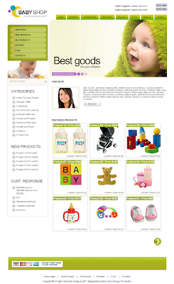 Template Baby Shop
