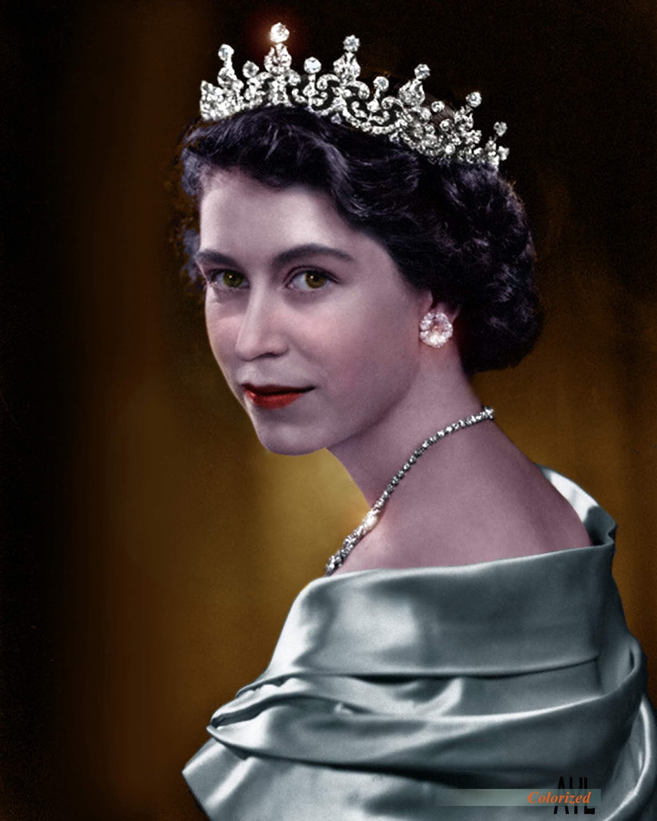 Colors for a Bygone Era: Queen Elizabeth II, 1951