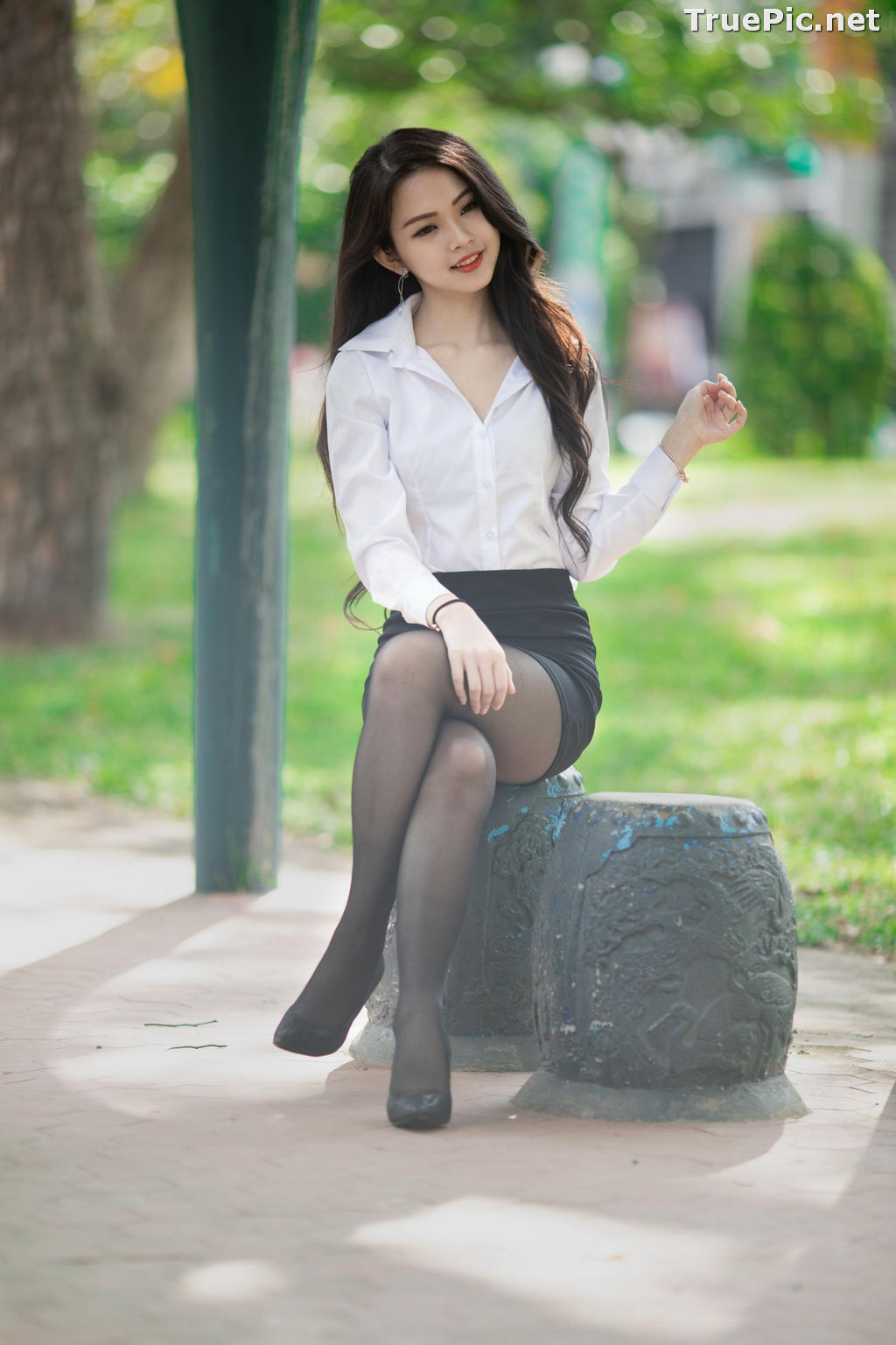 Image Taiwanese Model - 杨宓凌 - Concept The Office Girl - TruePic.net - Picture-51