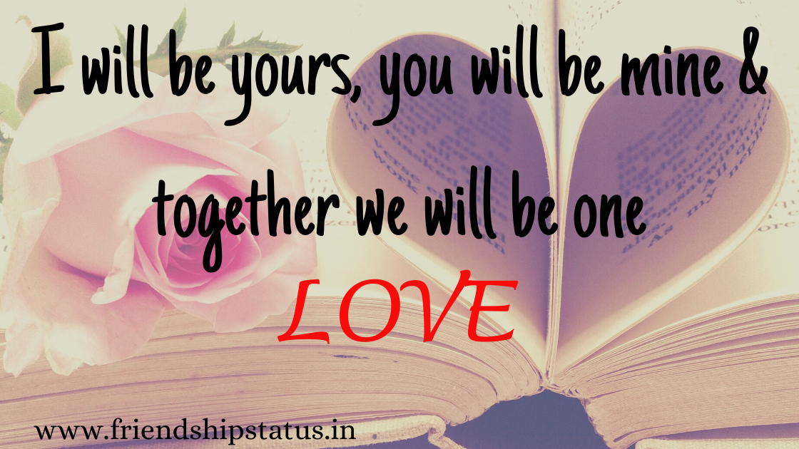 50+ Best Beautiful Lovely True Love Status For Couples, Romantic Status