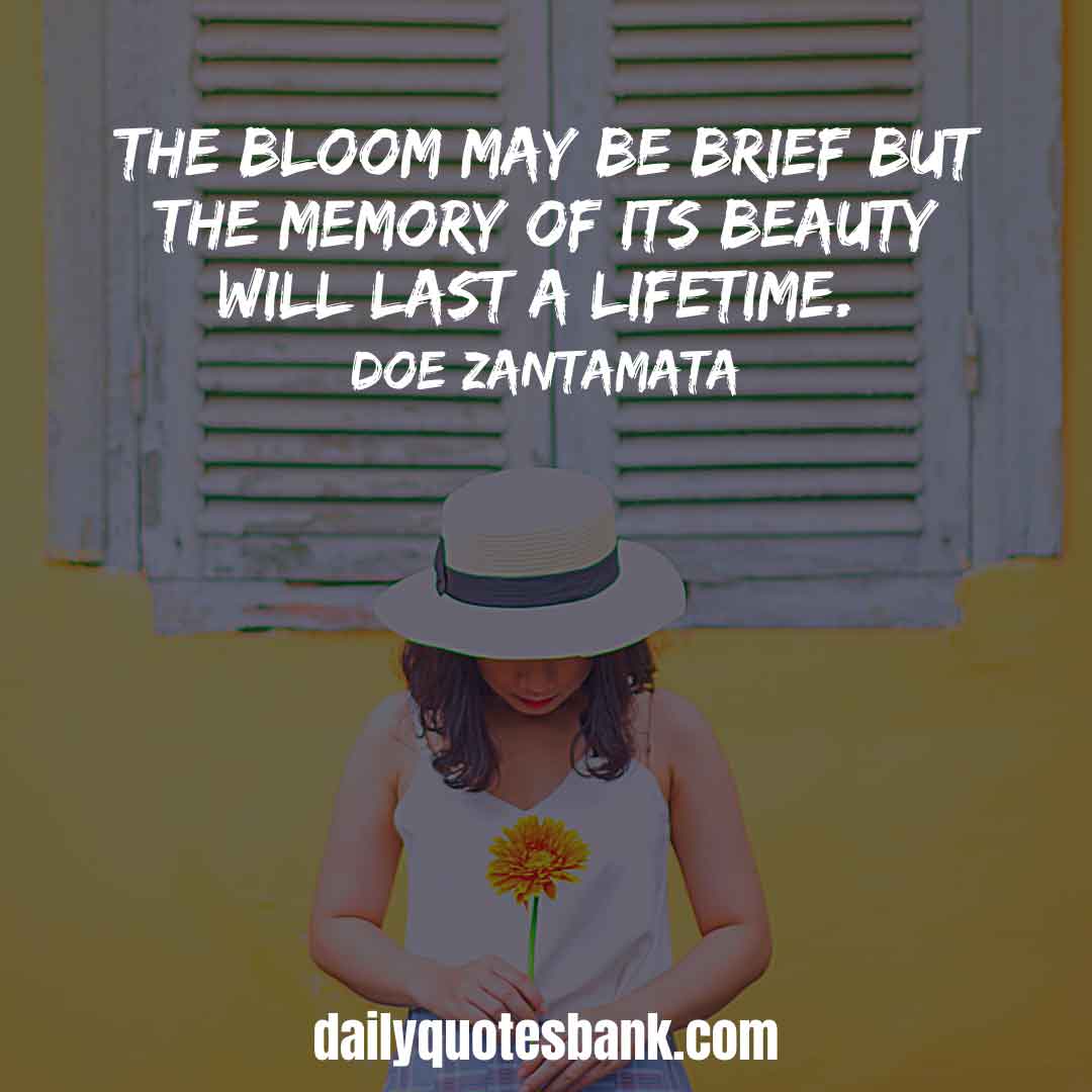 quotes about blooming