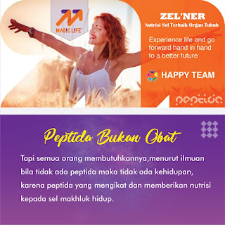 Zelner Magic Life - Nutrisi Sel Bioaktif Peptida untuk Penyakit Kanker Stroke Paru dan Ginjal