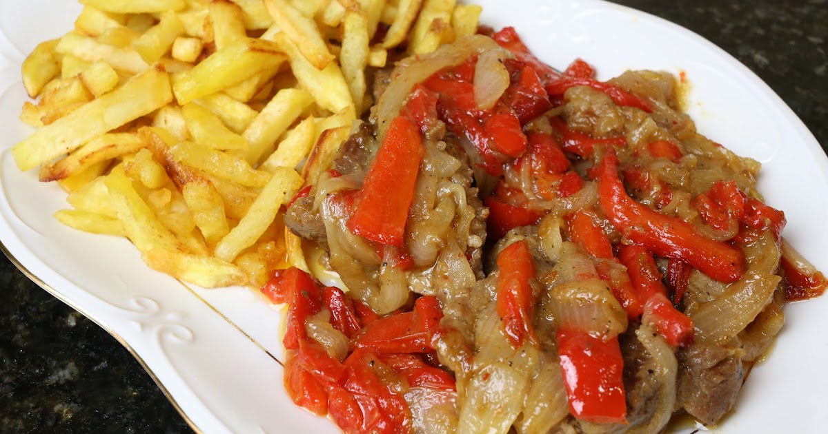Cocina andaluza Solomillo con pimiento rojo