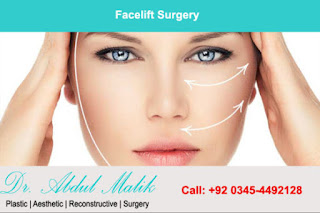 Facelift Surgery In Lahore by the best plastic surgeon in Lahore