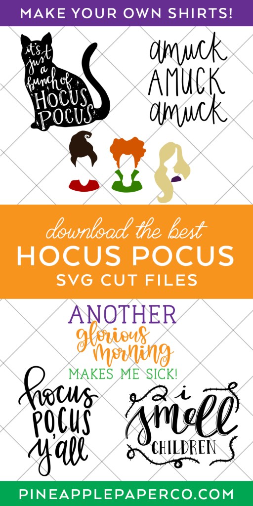 Download Free Where To Find Free Sanderson Hocus Pocus Inspired Svgs PSD Mockup Template